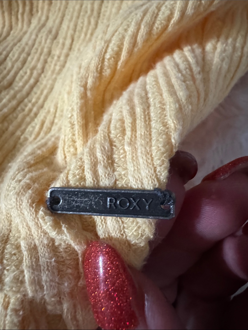 Yellow Roxy Sleeveless Wide-Leg Jumpsuit - Picture 5 of 5